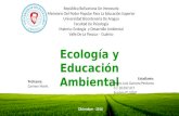Ecología y Educación Ambiental PEDRO GUEVARA
