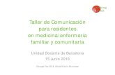 Presentació comunicació R1 MIR - EIR 2016