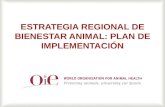 Estrategia Regional de Bienestar Animal de la OIE - L. Barcos