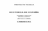 Programación Tesela Historia de España 2º Bach. Canarias (1 Mb)