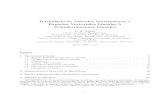 Formulario Metodos Matematicos de la Fisica 1 (Espacios ...