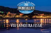 Programa de les Festes Majors de Benifallet. Del 7 a l'11 de setembre