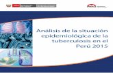 analisis de la situación epidemiologica de la tuberculosis en el perú ...