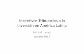 Incentivos Tributarios a la Inversión en América Latina
