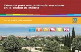 Criterios para una jardinería sostenible en la ciudad de Madrid PDF