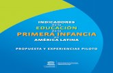 Indicadores de la educación de la primera infancia en América Latina