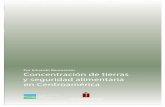 Concentración de tierras y seguridad alimentaria en Centroamérica