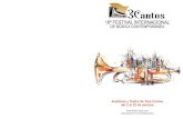 Auditorio y Teatro de Tres Cantos del 2 al 22 de octubre