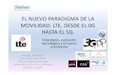 'Normativa y evolución en LTE'.