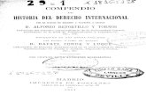 Compendio de historia del derecho internacional / por Alfonso ...