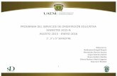 PROGRAMA DEL SERVICIOS DE ORIENTACIÓN EDUCATIVA ...