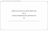 LIBRO DE ACTAS DE LA JUNTA DIRECTIVA DE LA IGLESIA ...