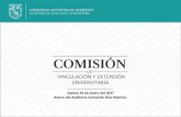 Informe Actividades enero 2017 - Secretaría de Extensión Universitaria