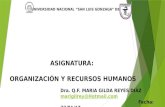 Organizacion y recursos humanos tema 1