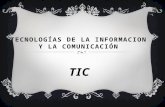 Tecnologías de la informacion y la comunicación