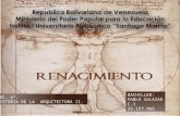 Elementos del renacimiento italiano y español pablo