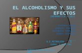 El alcoholismo y los efectos que produce
