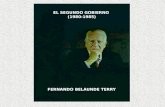 2do gobierno de Fernando Belaunde Terry