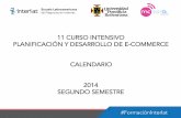 Calendario   11 curso intensivo planificación y desarrollo de e-commerce -argentina_semestre 2_2014