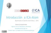 Introducción a ICA-Atom