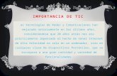Importancia de TICS