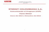 INFORME PACTO GLOBAL ETERNIT COLOMBIANA S.A. AÑO 2015