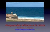 Respuestas bíblicas a la crisis