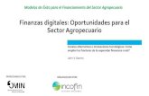 Finanzas Digitales: Oportunidades para el Sector Agropecuario