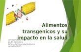 Alimentos transgénicos y su impacto en la salud