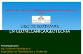 Curso uso de software geomecanico  set 2013