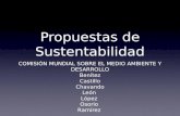 Propuestas de sustentabilidad