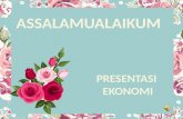 presentasi EKONOMI BAB KOPERASI SMA tema flower vintage