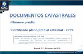 Documentos Catastrales.
