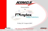 Nylex water presentation 31 08-07
