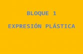 Presentación bloque 1 expresión plástica