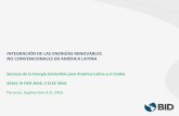 XI-FIER 11 Integración de las energías renovables  no convencionales en América Latina