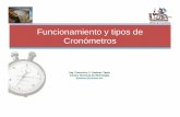 Funcionamiento y tipos de Cronómetros