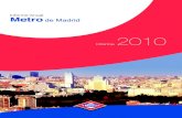 Informe Anual Metro de Madrid 2010
