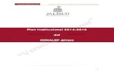 Plan Institucional 2014-2018 del CONALEP Jalisco