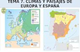 Climas de Europa y España