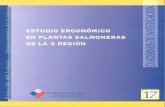 estudio ergonómico en plantas salmoneras de la x región