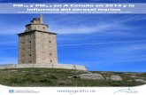 PM10 y PM2,5 en A Coruña en 2014 y la influencia del aerosol marino