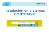 Instalación en sistemas CONTPAQi®