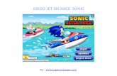 Juego Jet Ski Race Sonic