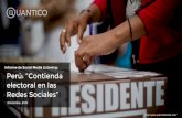 Perú: Termómetro de las elecciones presidenciales en Redes Sociales