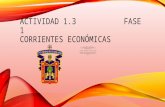 Corrientes económicas actividad 1.3 fase 1