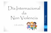 Día da Non-violencia - 2014