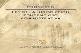 ley de la jurisdicción contencioso administrativa proyecto