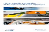 Primer estudio estratégico de las agencias de viaje españolas