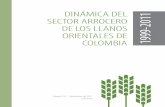 dinámica del sector arrocero de los llanos orientales de colombia